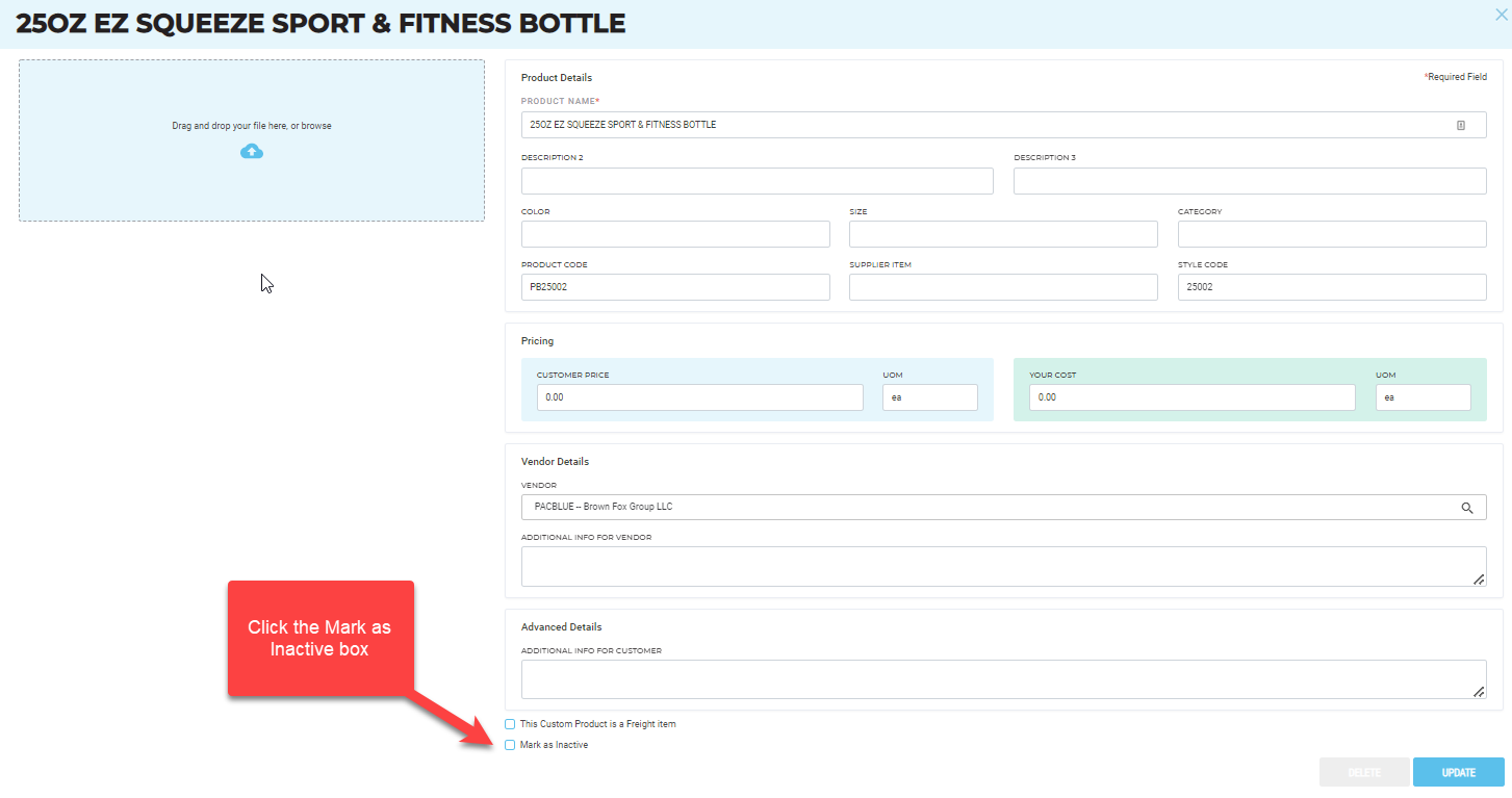 How to mark Custom Products as Inactive – iPROMOTEu Affiliate Services
